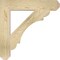 Ekena Millwork Olympic Craftsman Rough Sawn Bracket, Douglas Fir, 4"W x 24"D x 24"H BKT04X24X24OLY04RDF - alternate 2